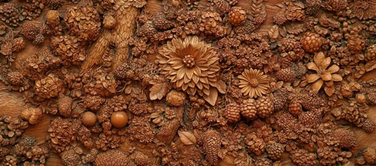 An artistic background featuring realistic 3D flowers, depicted with the elegance of a digital oil painting style illustration.