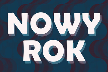 Fototapeta na wymiar Nowy rok