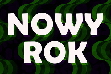 Fototapeta na wymiar Nowy rok