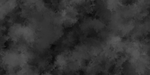 Grainy and grunge white powder explosion on black background, black cloud textured and sky white clouds background with blurred and grunge stains, Abstract old grunge dark gray smoke cloud texture.