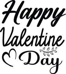 A simple Valentine day typography design, modern, illustration, vector, abstract, print, T-shirt, design.