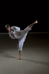 Teenage Male Karate Black Belt