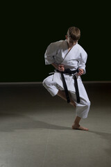 Teenage Male Karate Black Belt