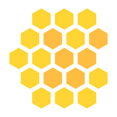 Honeycomb pattern vector art