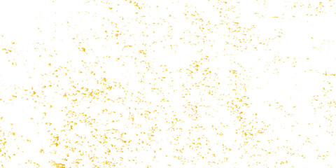 Doted and confetti golden glitter on transparent background. Shiny glittering dust. Gold glitter sparkle confetti that floats down falling. Vector illustration.