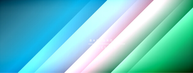 Obraz premium Colorful gradient with lines made of shadow and light. Creative background