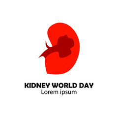 WORLD KIDNEY DAY VECTOR ILLUSTRATION
