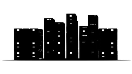 Large stacks of flower crates ready for wholesale distribution in a storage facility, Plant Digital Art