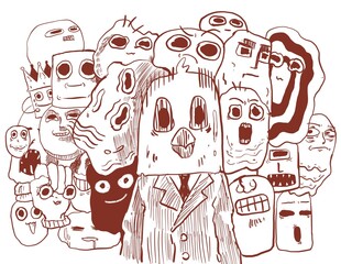 Eyeboy in animal character 