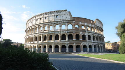 Beautiful illustration of the coliseum