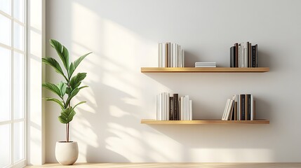 Beautiful Modern Living room Interior with furniture's ,mockup frame , posters, wall -3d Rendering