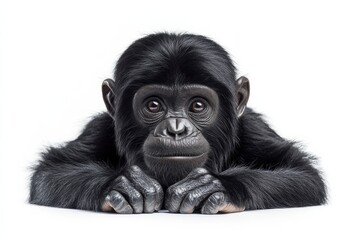 Fototapeta premium Adorable Bonobo Baby Close-Up