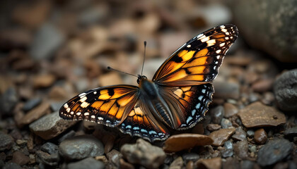 butterfly on a leaf