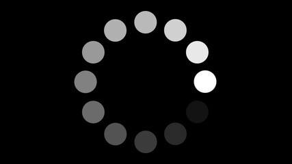 Circular loading of twelve circles.