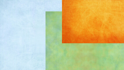 Obraz premium いくつかの色彩の四角形の背景デザイン