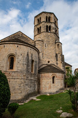Naklejka premium Monestir de Sant Pere de Galligants, Catalonia. Spain.
