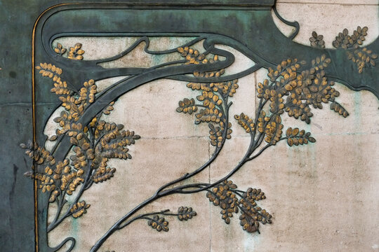 Brussels, Belgium Europe Art Nouveau Style architecute that graces the city