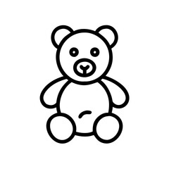 bear plush solid color