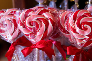 Santa Fe, New Mexico, United States. Valentines day decor.