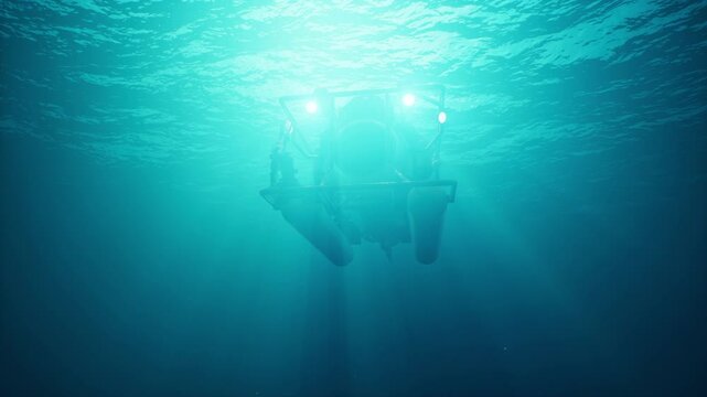 Submarine explorer dives into the depths