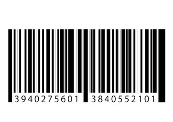 バーコード素材。