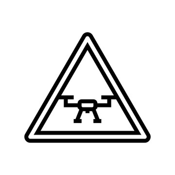 recommend clip art: drone safety aerial vehicle line icon vector. drone safety aerial vehicle sign. isolated contour symbol black illustration