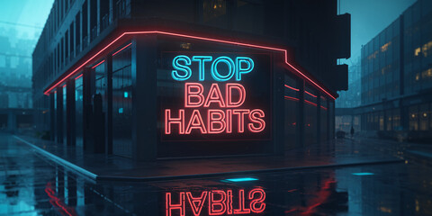 Neon-lit 