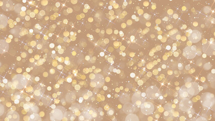 Elegant mocha mousse-colored background with white sparkling stars scattered across. Perfect for luxury themes, festive designs, or creative projects requiring a warm and magical atmosphere.