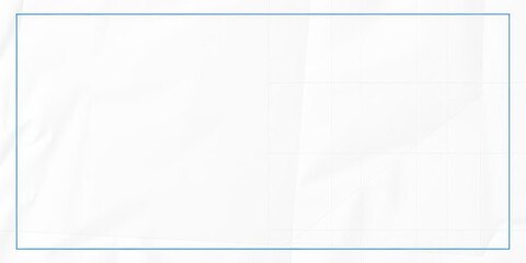 Fototapeta premium A mockup showcasing a blueprint poster effect on a blank paper, with shadows and textured background, poster, design