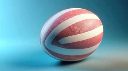 Obraz premium Rugby ball 3d