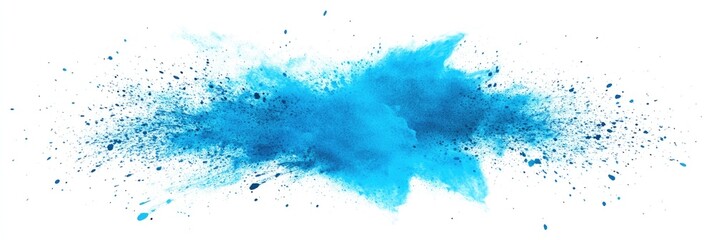 Light Blue Distressed Splash Background with Customizable Space for Text or Images