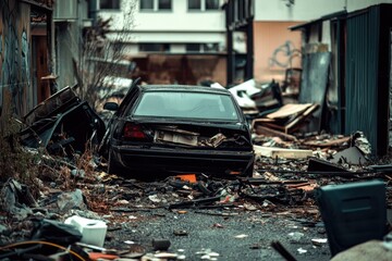 Interpreting Chaos: A Visual Journey Through Expiry and Muddle in Disordered Crossings