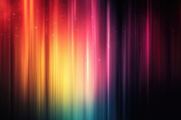 Vibrant Color Bars. Dynamic Spectrum Design for Modern Background and Wallpaper Decoration