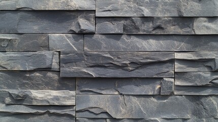 Dark gray stone wall texture.