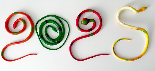 2025, symbol of the year green snake