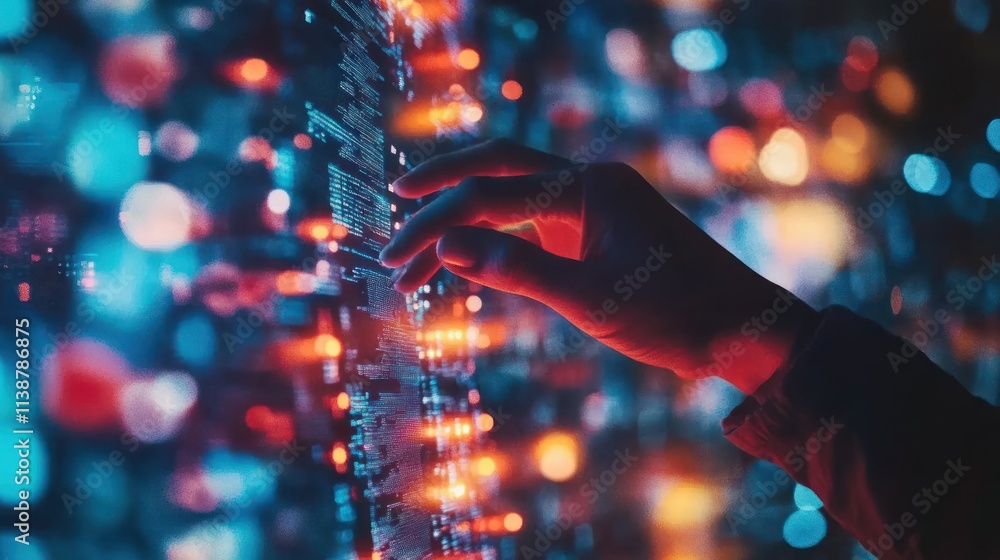 Poster digital touch: exploring the universe of data