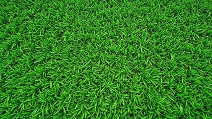 Vibrant green artificial grass background with realistic texture and blades, surface, grass