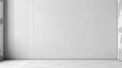 White concrete wall with textured plaster surface, perfect for background or backdrop, concrete, plaster