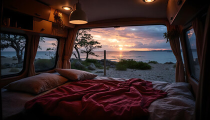 bed in the morning