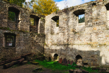 Grundmühle - Böhmische Schweiz - Bohemian Switzerland - Czech Republic - National Park - Sandstone - Elbsandsteingebirge - Tschechien - Europa - Hintergrund - Natur - Landschaft