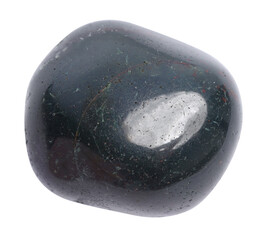 Beautiful hematite isolated on white. Natural gemstone