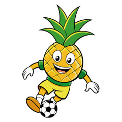 Pineapple Mascot Logo: Coffee Cup, Gaming Controller, Boxing Gloves, Vector Clipart & More, Quirky Pineapple Mascot logos in vector, clipart, and line art styles for digital design projects.