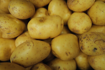 potatoes on the market