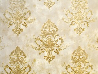 Old-fashioned wallpaper structure with elegant patterns