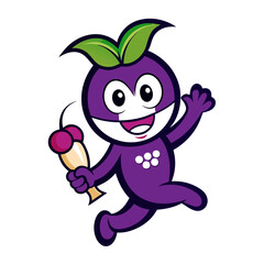 Creative Grape Mascot Logos: Coffee, Books, Gaming, Boxing & More - Vector & Cartoon Designs, Fun grape mascot logos: coffee, books, gaming, boxing & more in vector & cartoon styles
