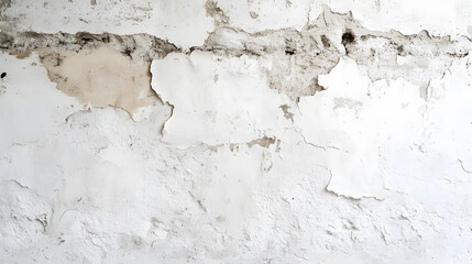 Obraz premium Grungy white concrete wall background.