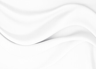 White gray satin texture that is white silver fabric silk panorama background with beautiful soft blur pattern natural.