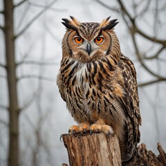 Fototapeta premium Eurasian_EagleOw