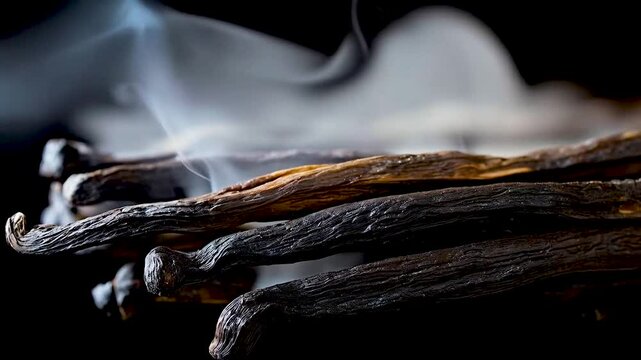 smoked vanilla pods