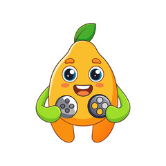 Pear Mascot Logos - Fun, Angry, Gaming, Artistic, and Spunky Vector Designs, Creative pear mascot logos in fun, angry, gaming, and artistic styles for versatile vector designs
